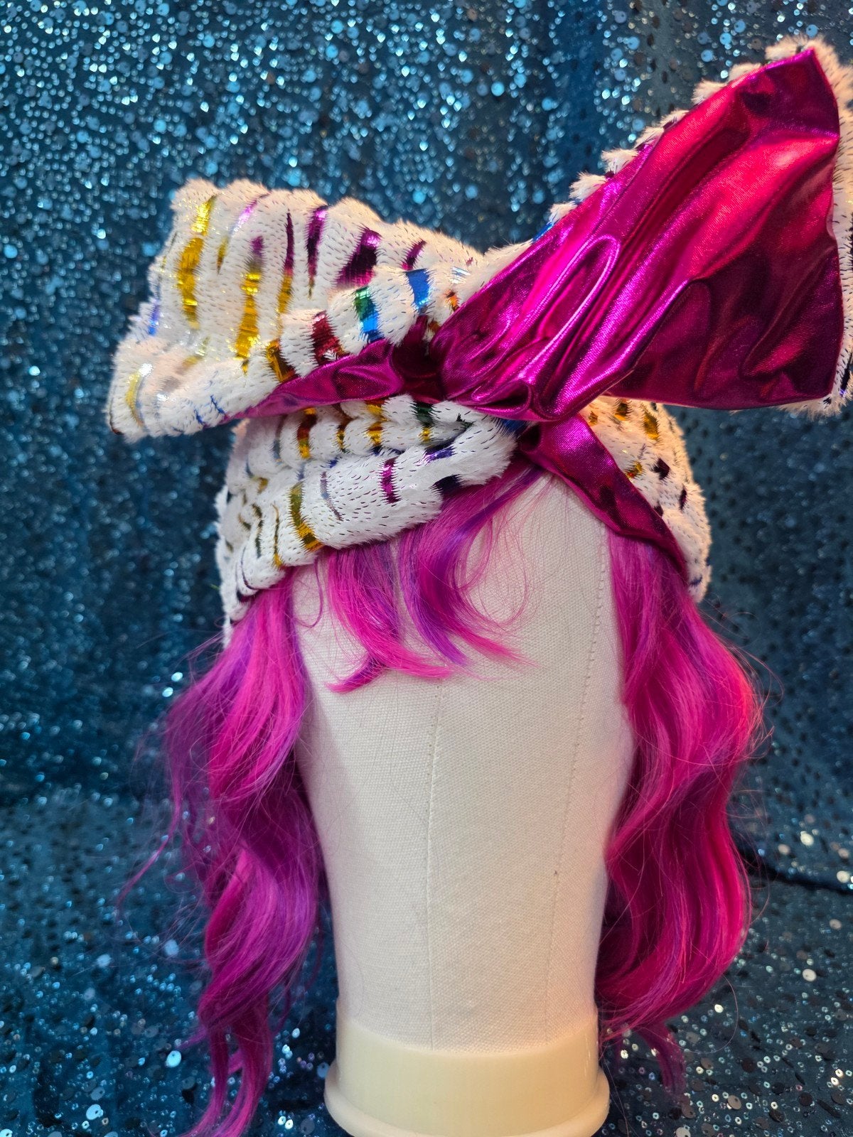 Glitter Wrap Haarband voor Carnaval & Themafeesten, Ophalen of Verzenden, Nieuw, Carnaval, Accessoires