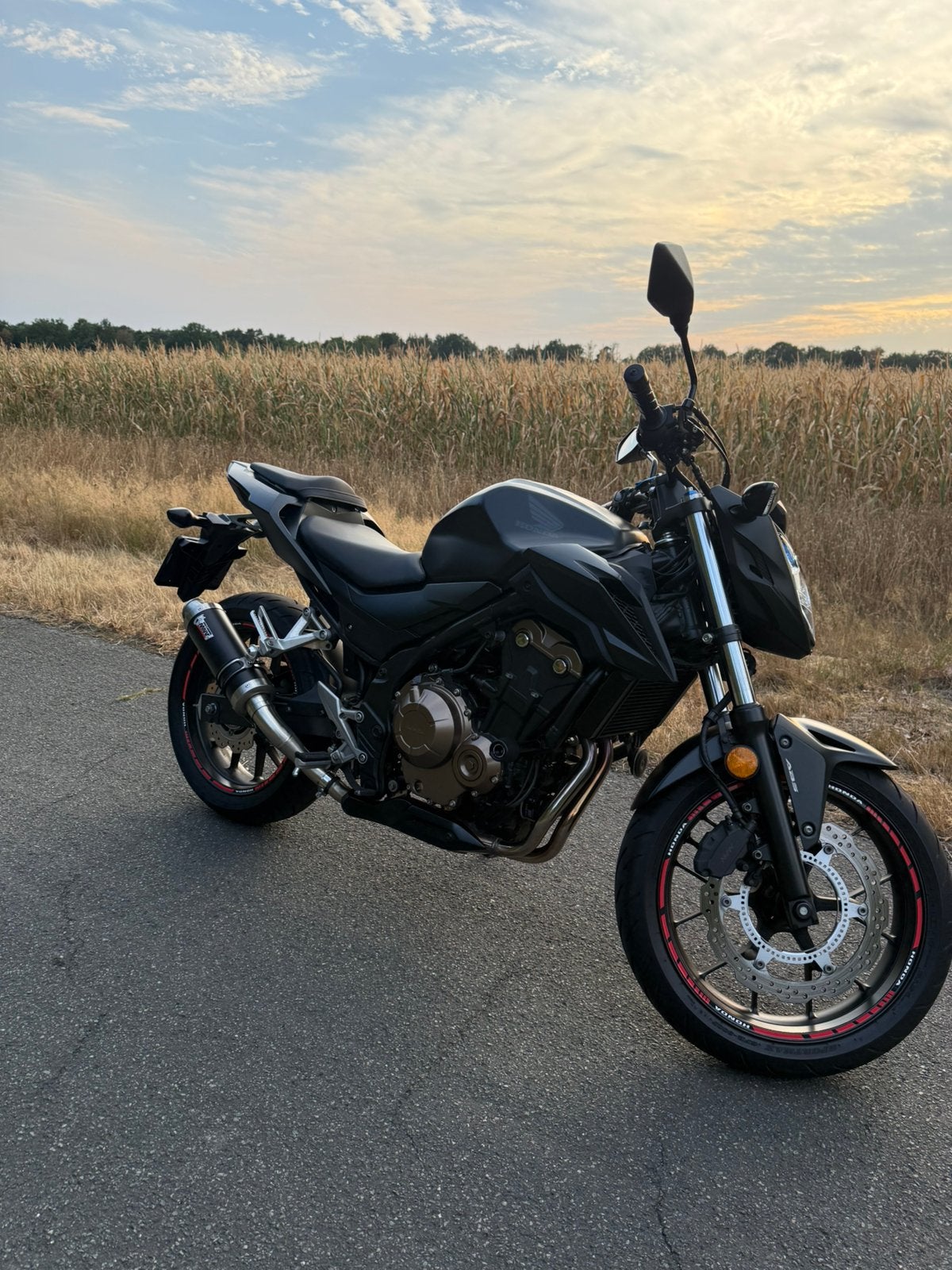 Honda CB500F ABS - ZEER GOEDE STAAT + EXTRA OPTIES - MIVV GP, Particulier, Sportuitlaat, Naked bike