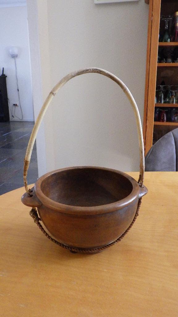 leuke bloempot van keramiek, Verzamelen, Retro, Ophalen of Verzenden, Huis en Inrichting