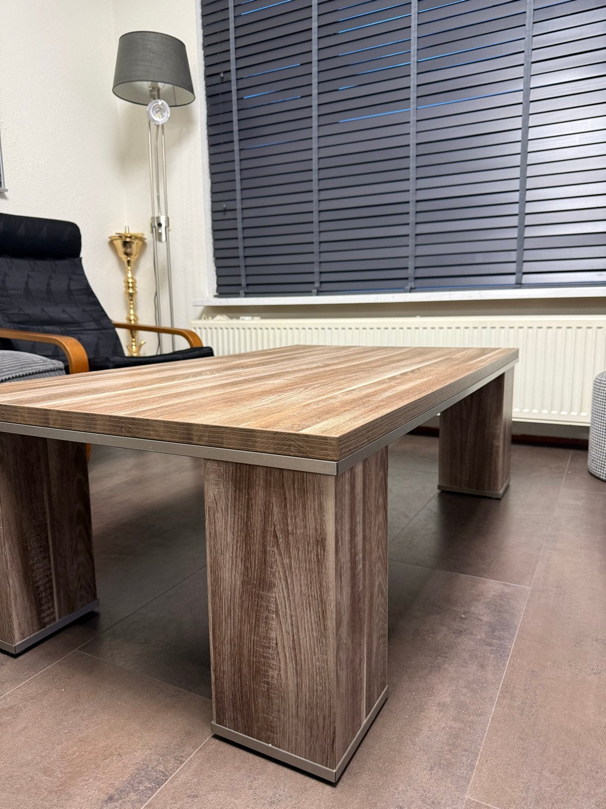 Salontafel, Huis en Inrichting, Tafels | Salontafels, Ophalen, Gebruikt, 100 tot 150 cm, 50 tot 100 cm
