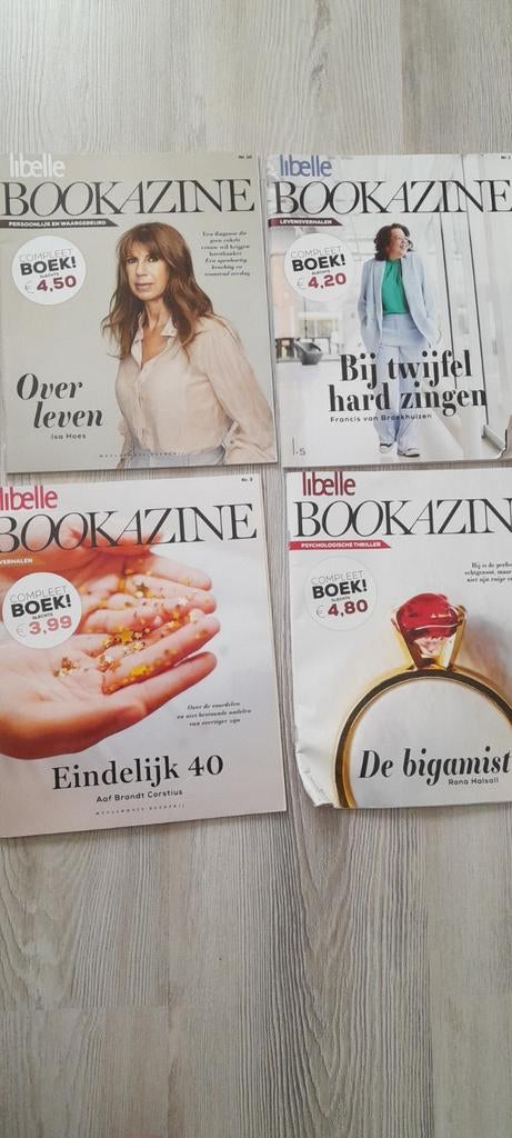 Libelle Bookazine - 4 stuks, Ophalen, Gelezen, Damesbladen