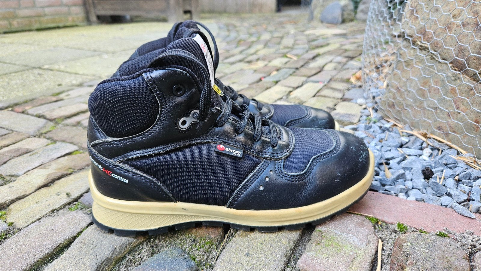 Dames werkschoenen met aluminium/stalen neus, maat 38, Ophalen
