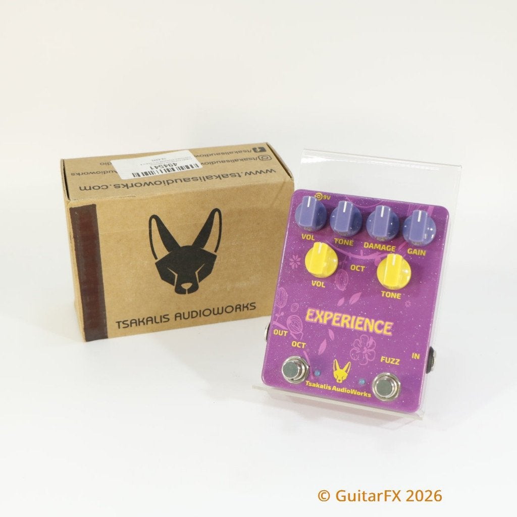 Tsakalis AudioWorks Experience Octave Fuzz (s/n 280, Made in, Gebruikt, -, -, Ophalen of Verzenden