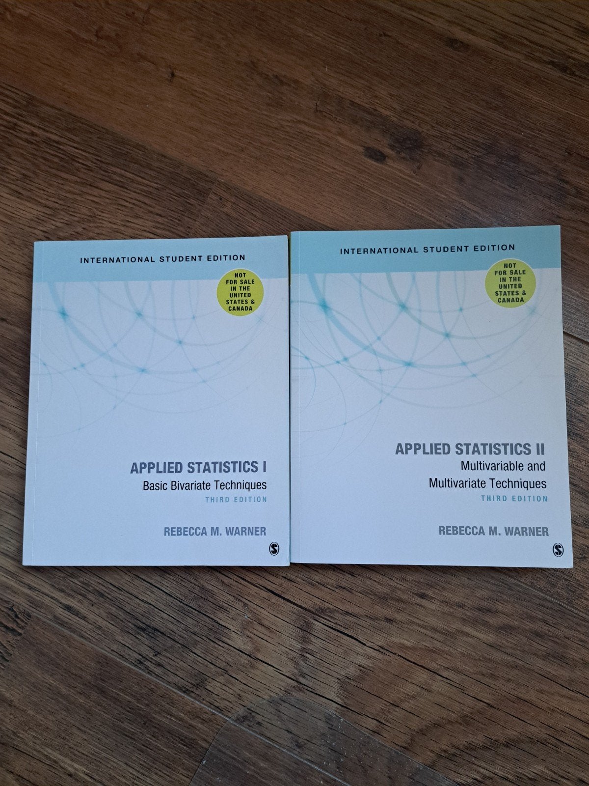 Applied Statistics I & II - Rebecca M. Warner (3e editie), Zo goed als nieuw, Beta, Rebecca M. Warner, HBO