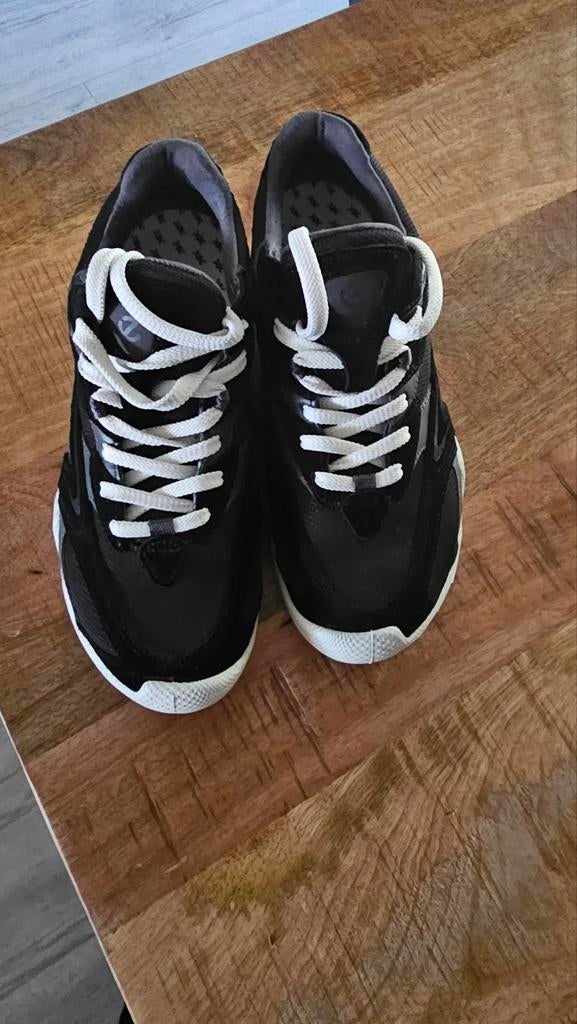 Nieuwe ecco echte leren schoenen., Kleding | Dames, Schoenen, Ophalen of Verzenden, Nieuw, Zwart, Sneakers of Gympen