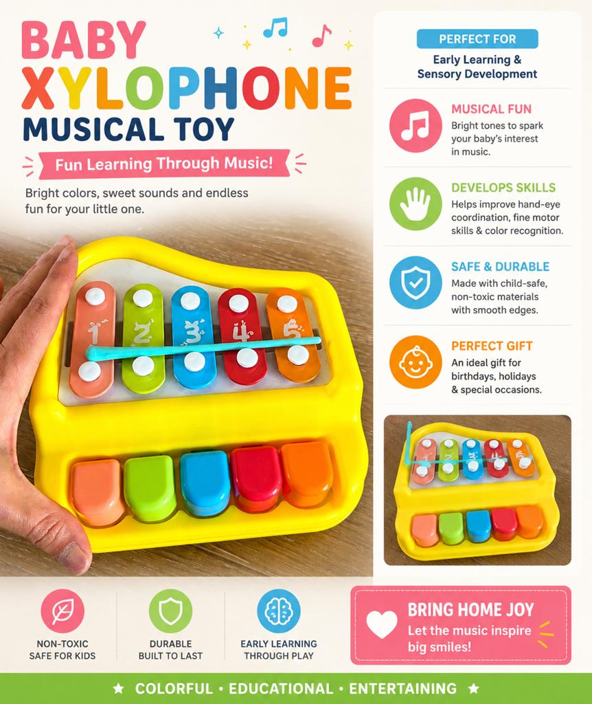 Xylophone for kids, Ophalen of Verzenden, Zo goed als nieuw