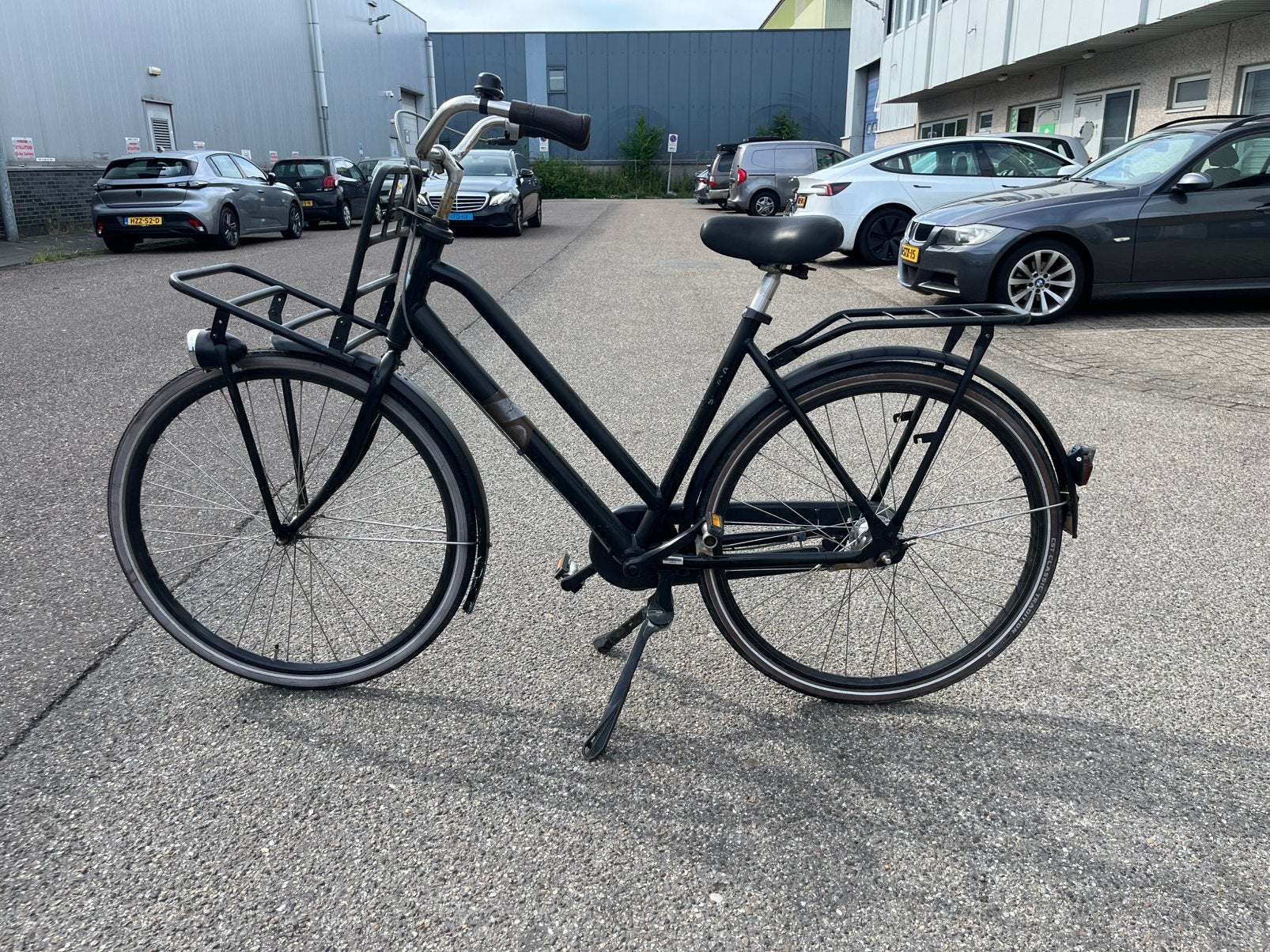 SPARTA TRANSPORTFIETS DAMES 28 INCH (&GAZELLE), Ophalen, Zo goed als nieuw, Terugtraprem, Versnellingen