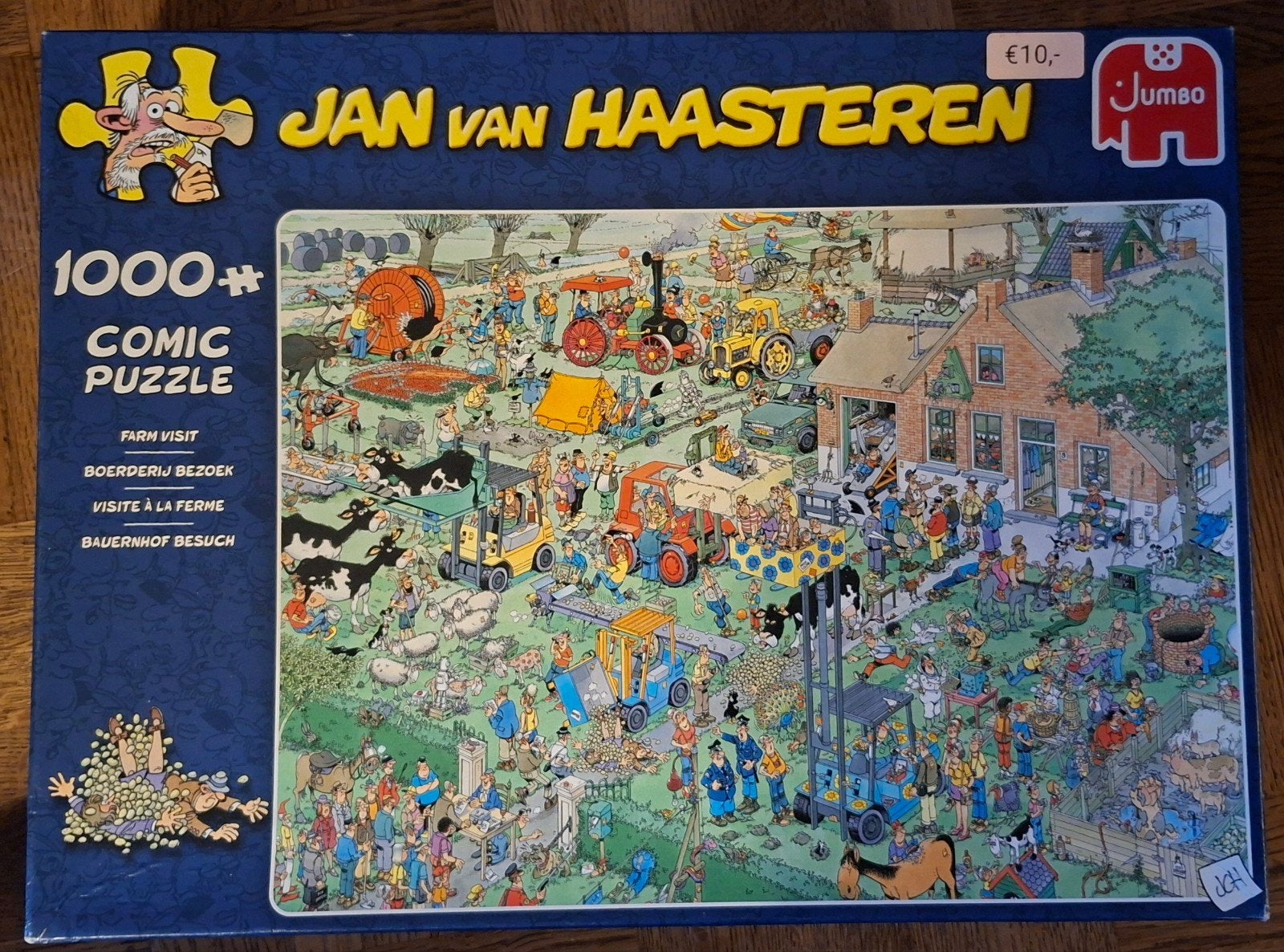 jan van haasteren puzzels 1000 stukjes, Ophalen of Verzenden, Zo goed als nieuw