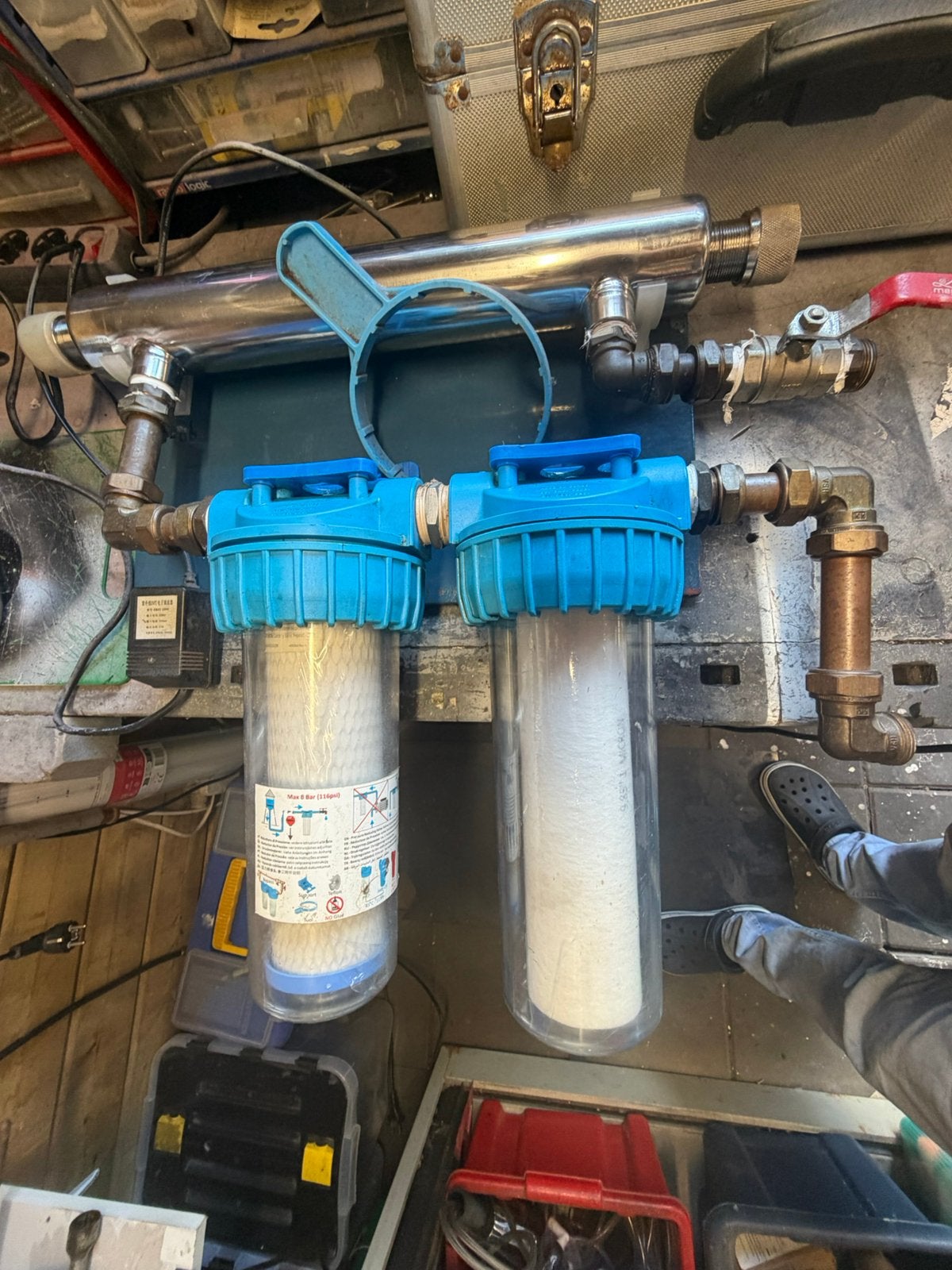 waterfilter, Watersport en Boten, Accessoires en Onderhoud, Ophalen, Gebruikt, Kombuis en Sanitair