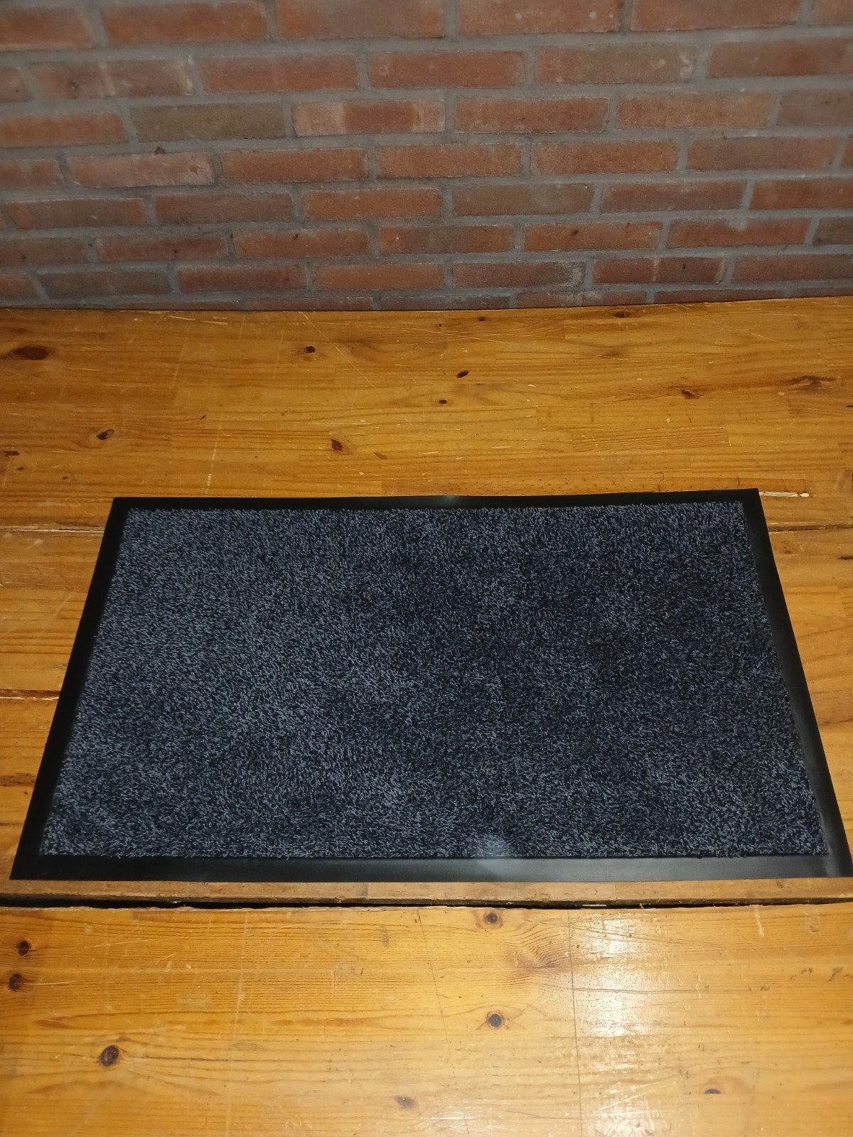 Donkergrijze Deurmat - Schoonloopmat voor Binnen Op=Op, Ophalen of Verzenden, Overige materialen, Binnen, Nieuw