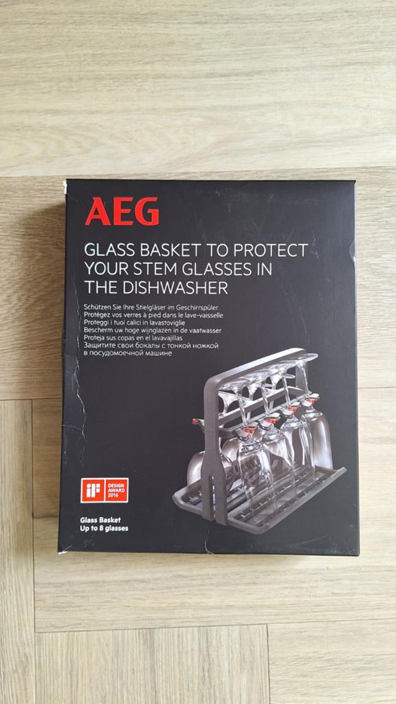 AEG Glazenmand voor vaatwasser - Bescherm uw wijnglazen, Ophalen of Verzenden, Nieuw