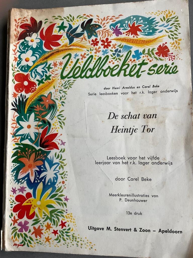 Veldboeket Serie 3 Leesboeken, Gelezen, Ophalen of Verzenden, Henri Arnoldus, Carel Beke, Nederlands