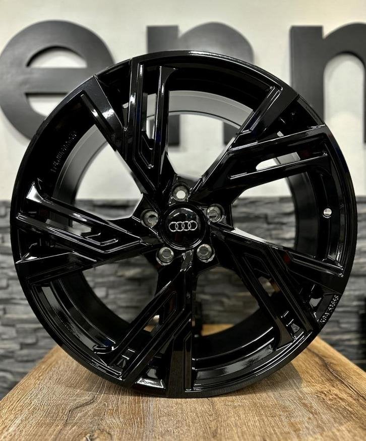 Audi A3 A4 A5 A6 style velgen 18 19 20 inch black nieuw!, Niet ingevuld, 18 inch, Velg(en), Niet ingevuld