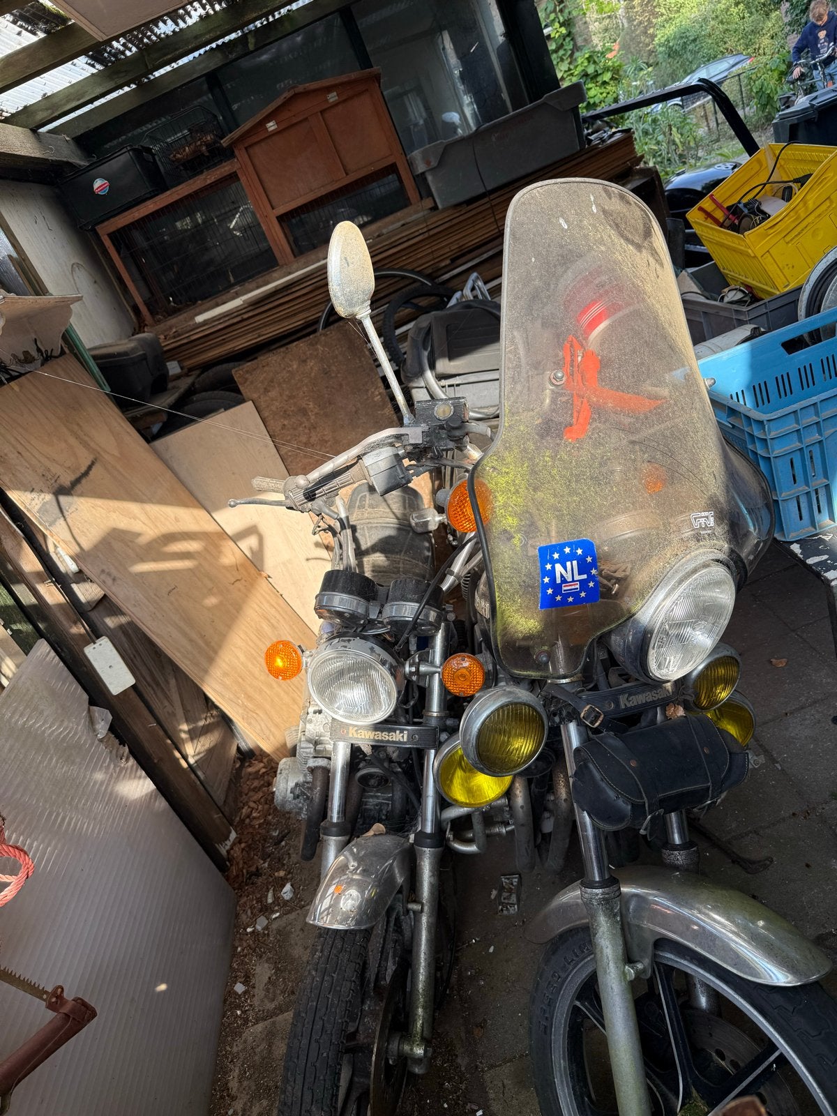 Oude motoren en scooters te koop!, Ophalen