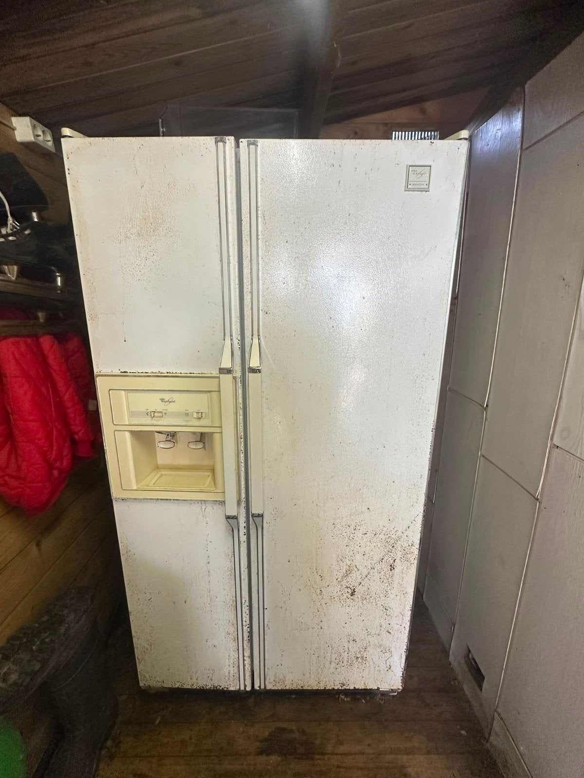 Whirlpool koel-vriescombinatie, Witgoed en Apparatuur, Koelkasten en IJskasten, Ophalen, Gebruikt, 200 liter of meer, Met aparte vriezer