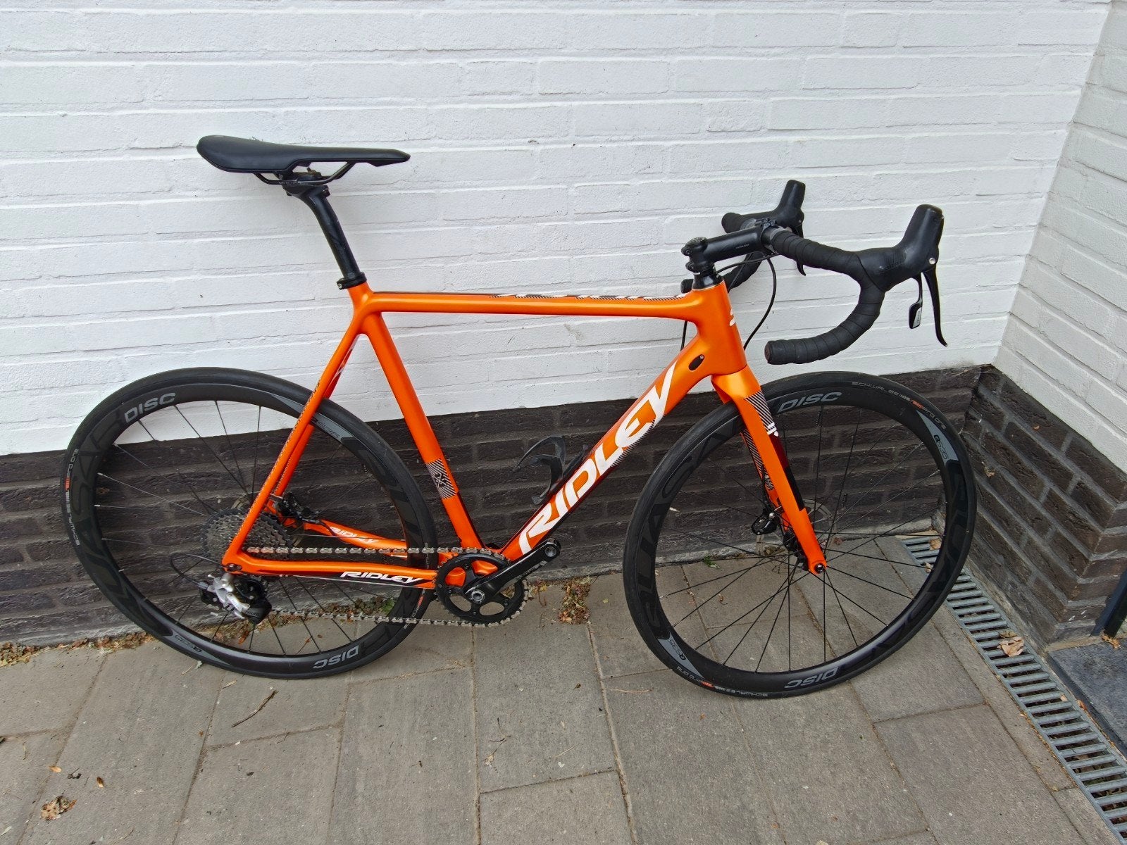 Ridley X Night gravelbike racefiets, Carbon, Zo goed als nieuw, Meer dan 20 versnellingen, Schijfrem
