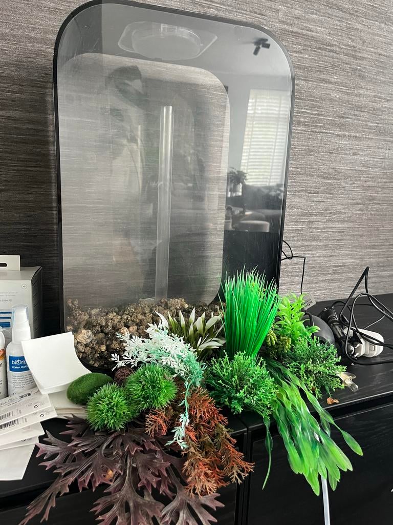 Biorb Life 60 MCR zwart compleet, Ophalen, Inclusief slangen, Overige merken, Zo goed als nieuw