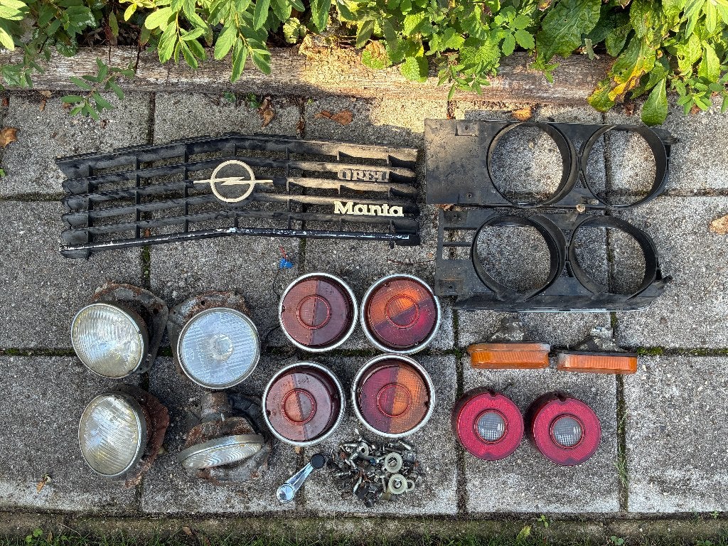 onderdelen Opel Manta A, Ophalen, Gebruikt, Opel