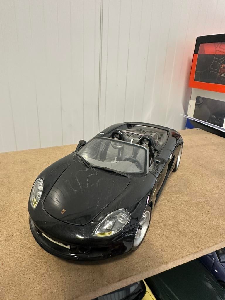 Porsche carrera Gt modelauto 1:18 maisto, Ophalen of Verzenden, Zo goed als nieuw, Auto, Maisto