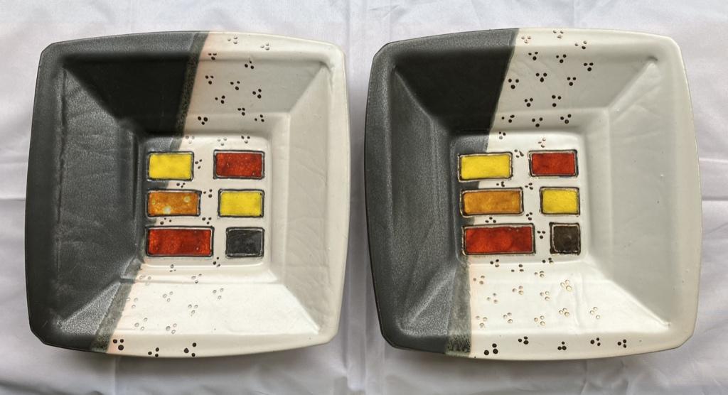 2x Schotel Ed Meissenberg (keramiek), Antiek en Kunst, Antiek | Keramiek en Aardewerk, Ophalen of Verzenden