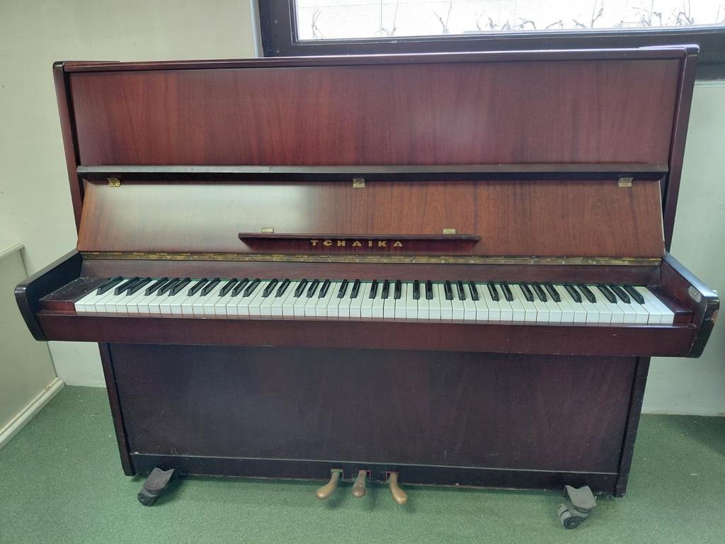 Tchaika Piano - Klassiek Muziekinstrument, Muziek en Instrumenten, Piano's, Ophalen of Verzenden, Gebruikt, Bruin, Piano