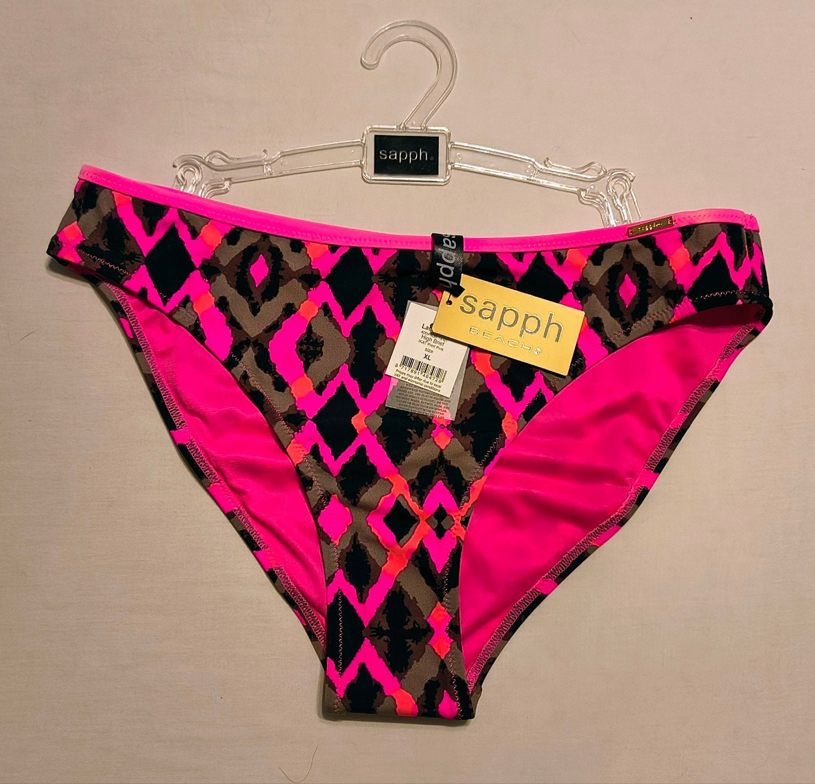 Sapph Beach Bikini Broekje XL Nieuw met kaartjes, Kleding | Dames, Badmode en Zwemkleding, Meerkleurig, Nieuw, Ophalen of Verzenden