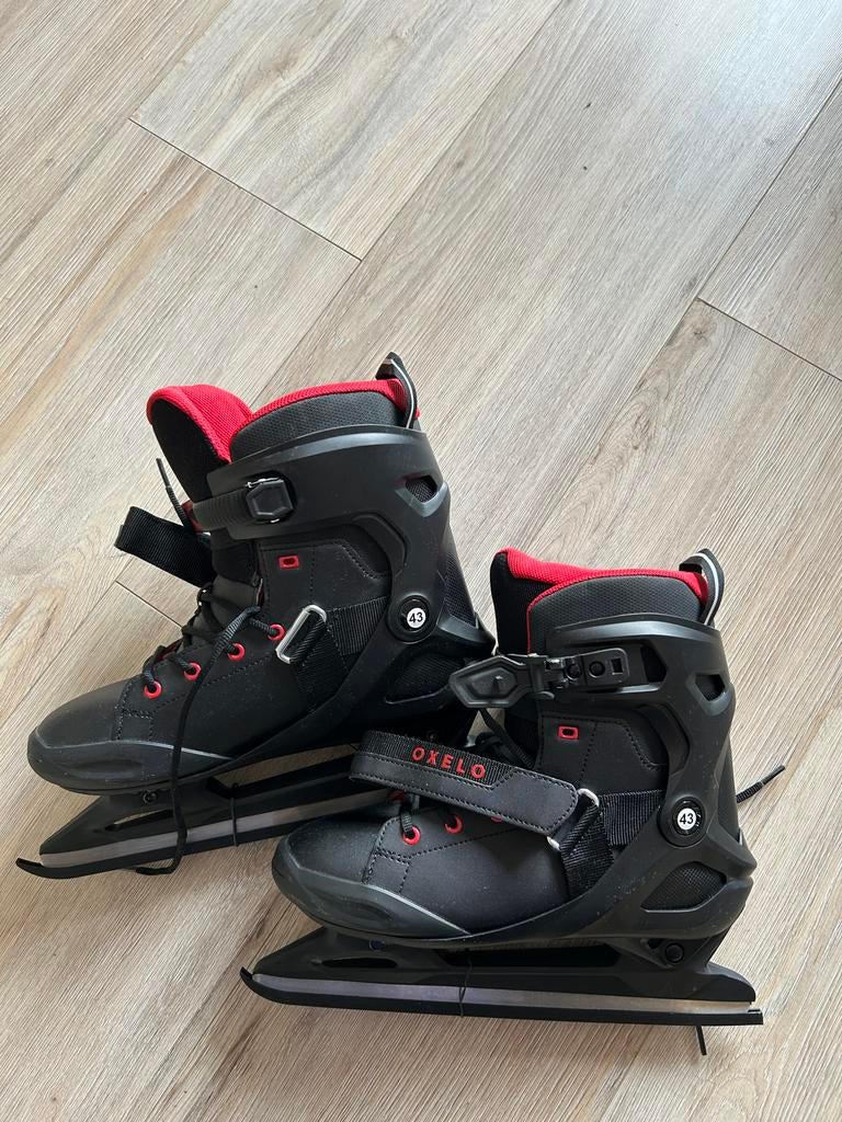 Decathlon Oxelo Fit 500 ijshockeyschaatsen - Maat 43, Ophalen, Zo goed als nieuw, IJshockeyschaatsen, Overige merken