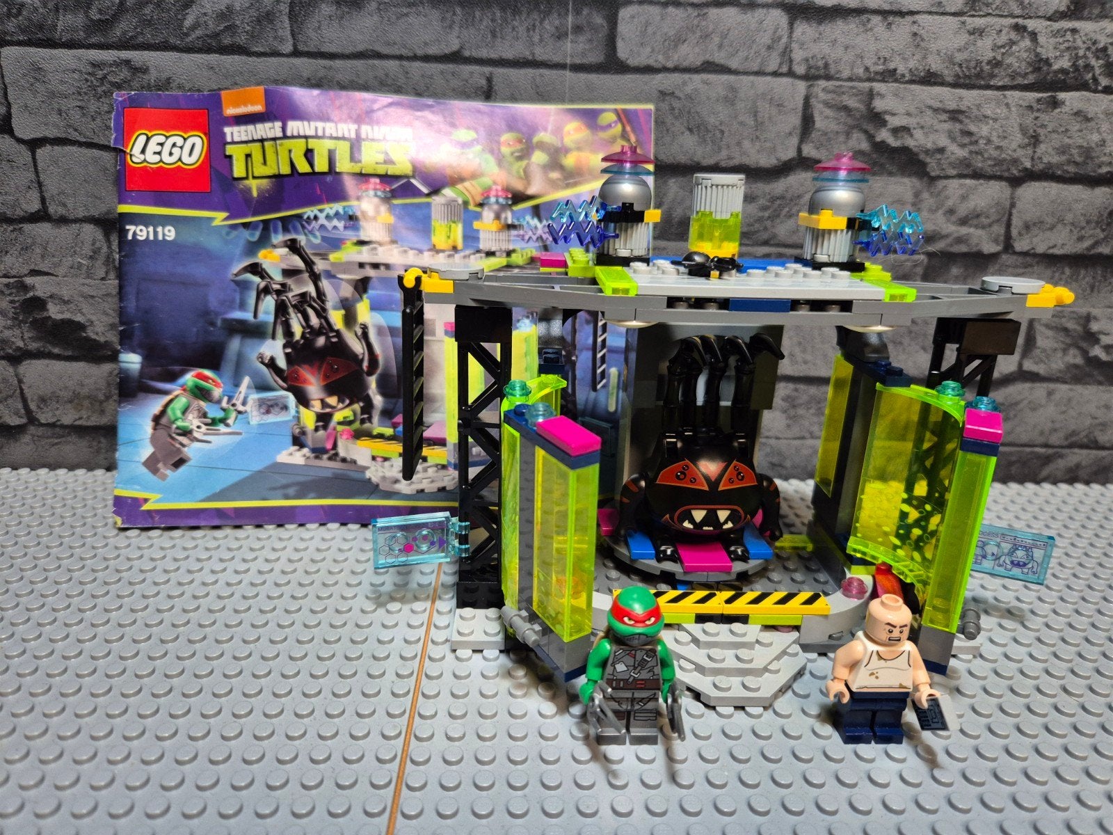 LEGO Teenage Mutant Ninja Turtles 79119 Mutatiekamer, Kinderen en Baby's, Gebruikt, Overige thema's, Lego, Ophalen of Verzenden