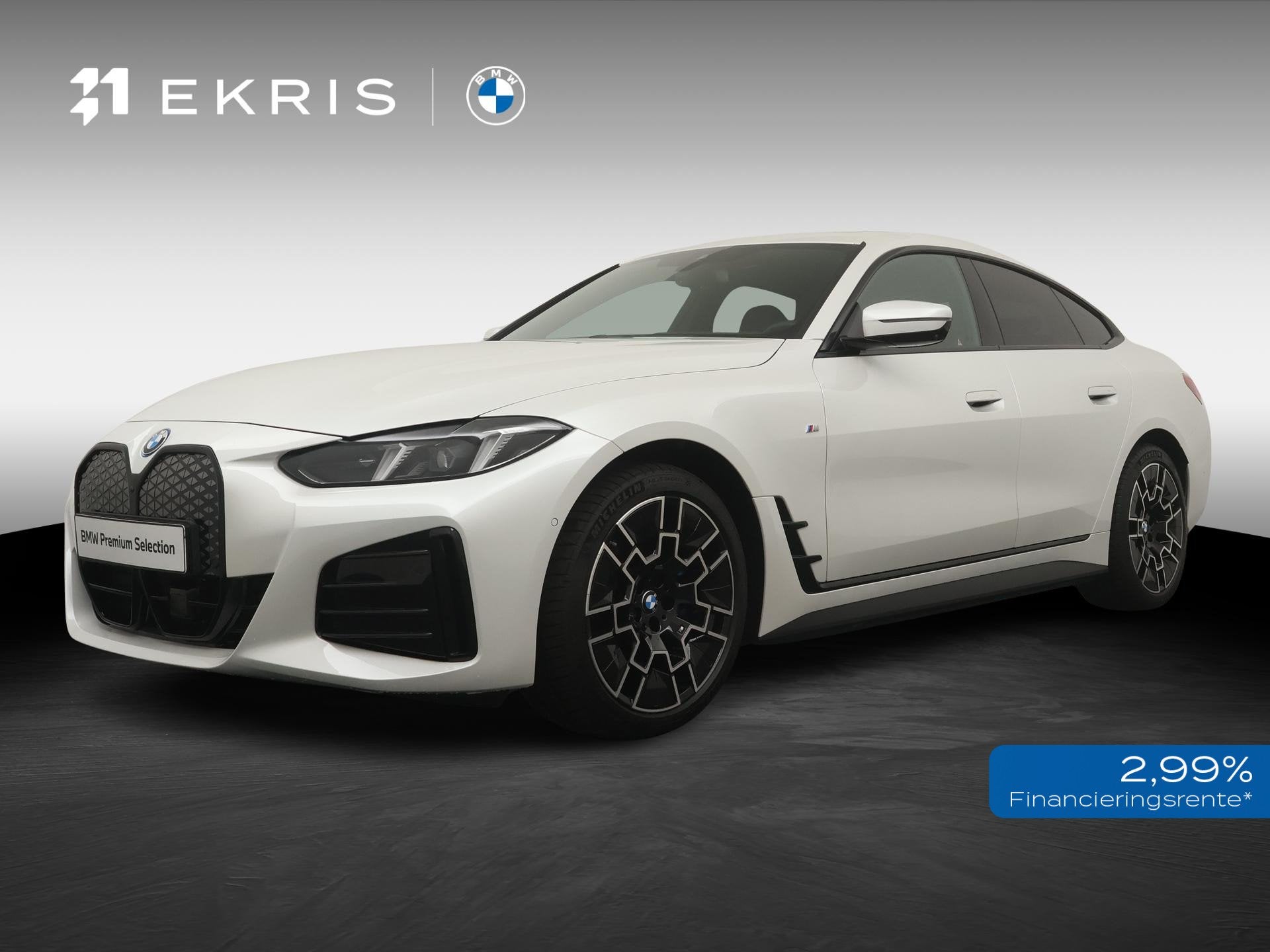 BMW i4 eDrive35 | M Sport Edition | SoH 100% | M Sportpakket, Auto's, Zwart, Wit, 420 min, 1975 kg