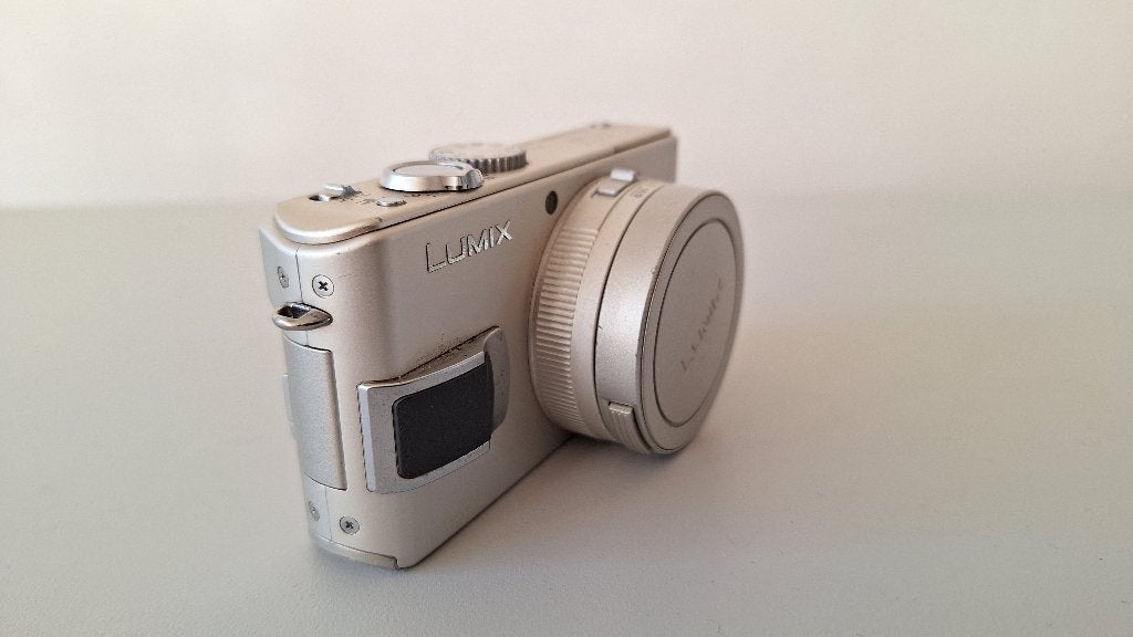 Panasonic Lumix LX 2 compact kamera, Ingebouwde flitser, Geheugenkaart, Gebruikt, Panasonic