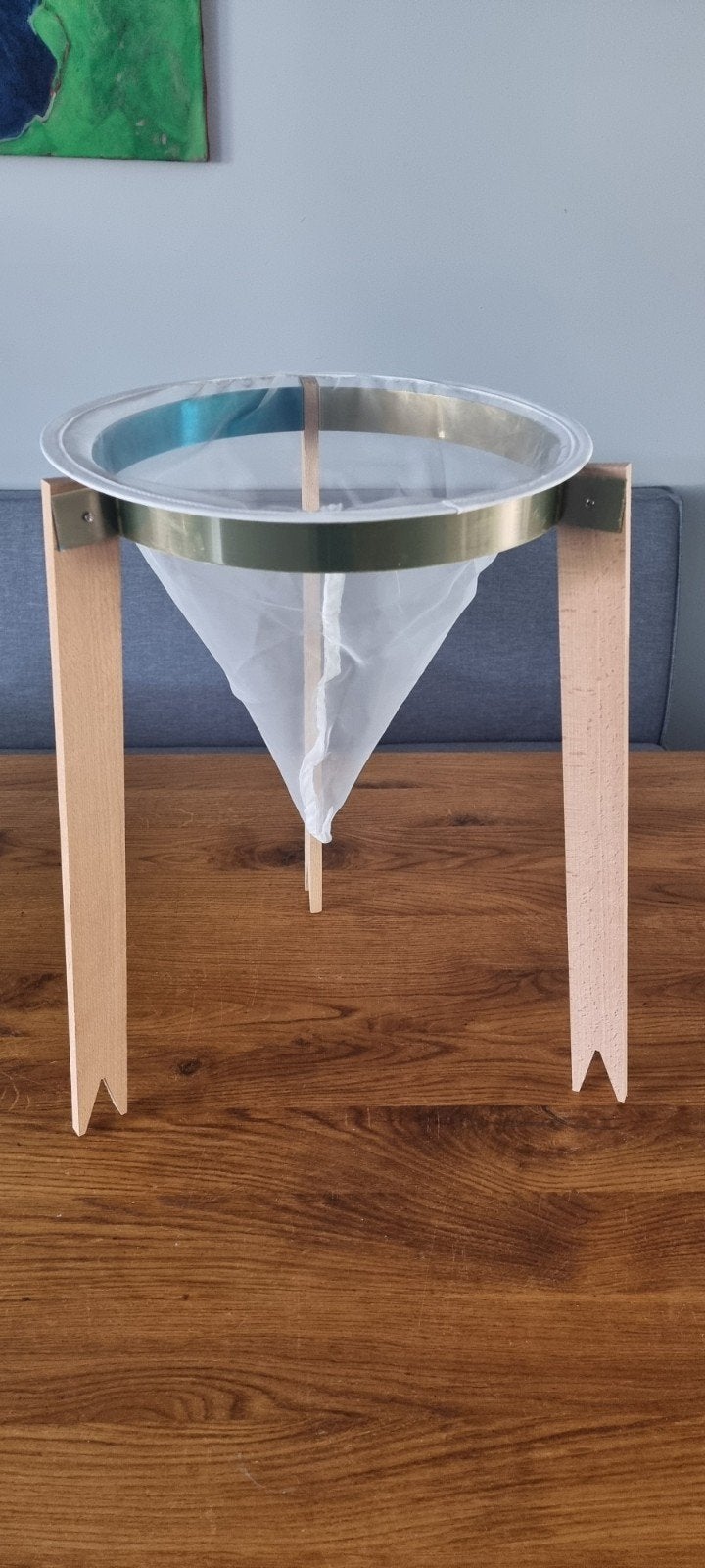 Houten imker standaard met mirco filter voor bijen honing, Ophalen, Overige typen, Hout, Nieuw