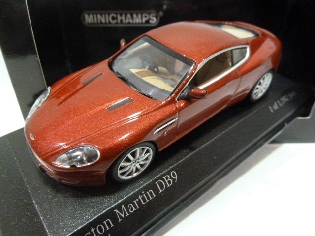 Minichamps Aston Martin DB9 2009 Rood 1:43 400137340, Ophalen of Verzenden, Nieuw, Auto, MiniChamps