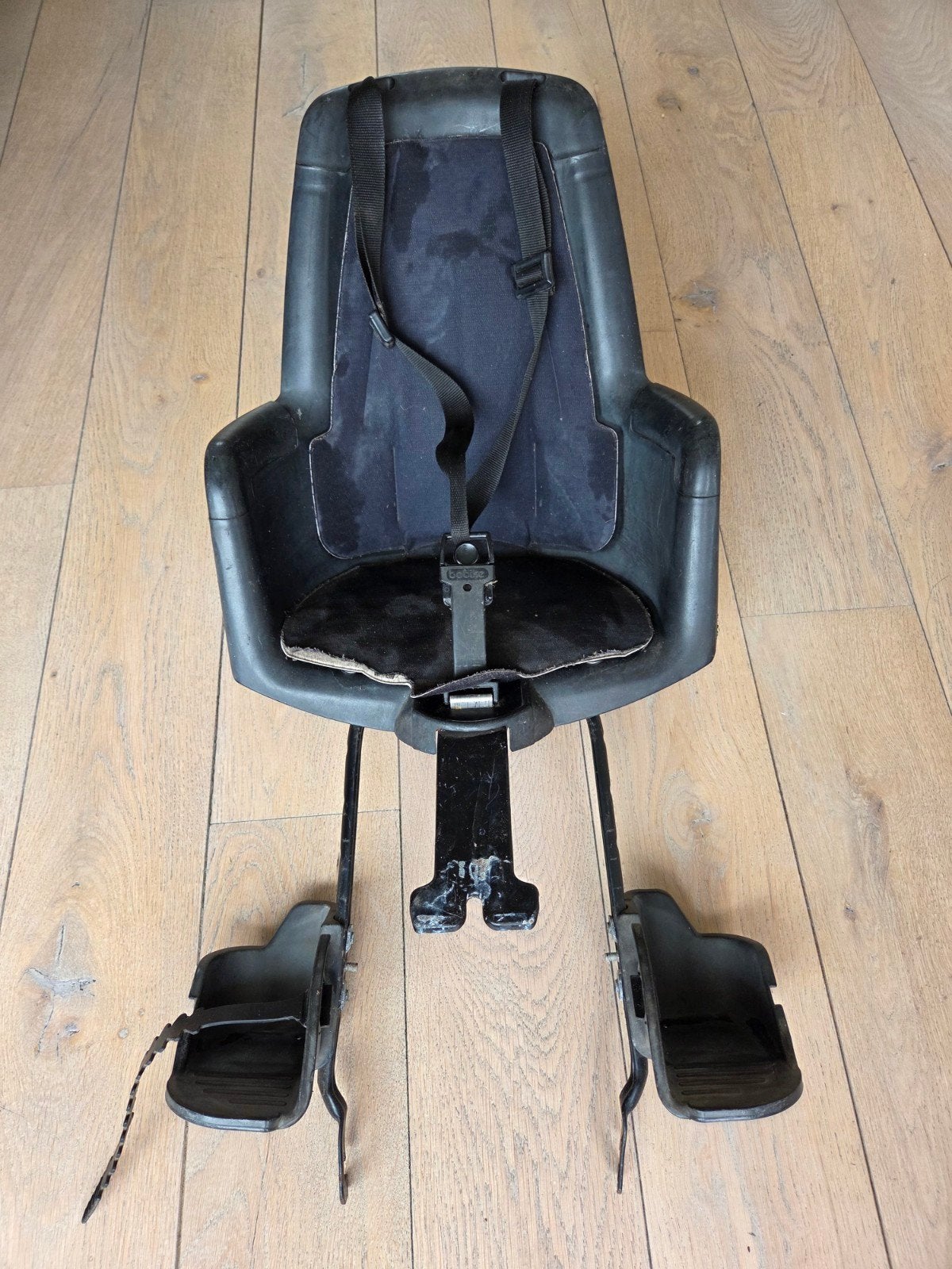 Bobike Mini Achterzitje Zwart - Gebruikt, Ophalen, Achterzitje, Bobike, 0 t/m 13 kg