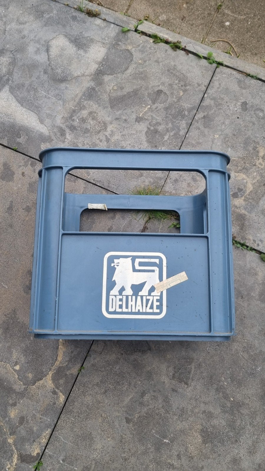 Delhaize flessenkrat, Ophalen of Verzenden, Gebruikt