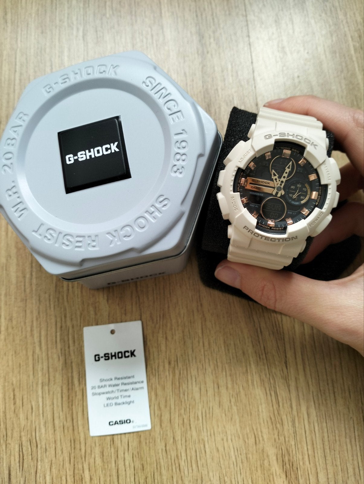 Casio G-Shock GMA-S140M-4A Polshorloge - Zo goed als nieuw, Overige merken, Kunststof, Polshorloge, Kunststof