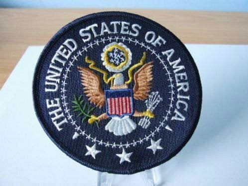 Patch,Embleem,The,United,States,Of,America,airforce,One, Verzenden, Luchtmacht, Amerika, Embleem of Badge