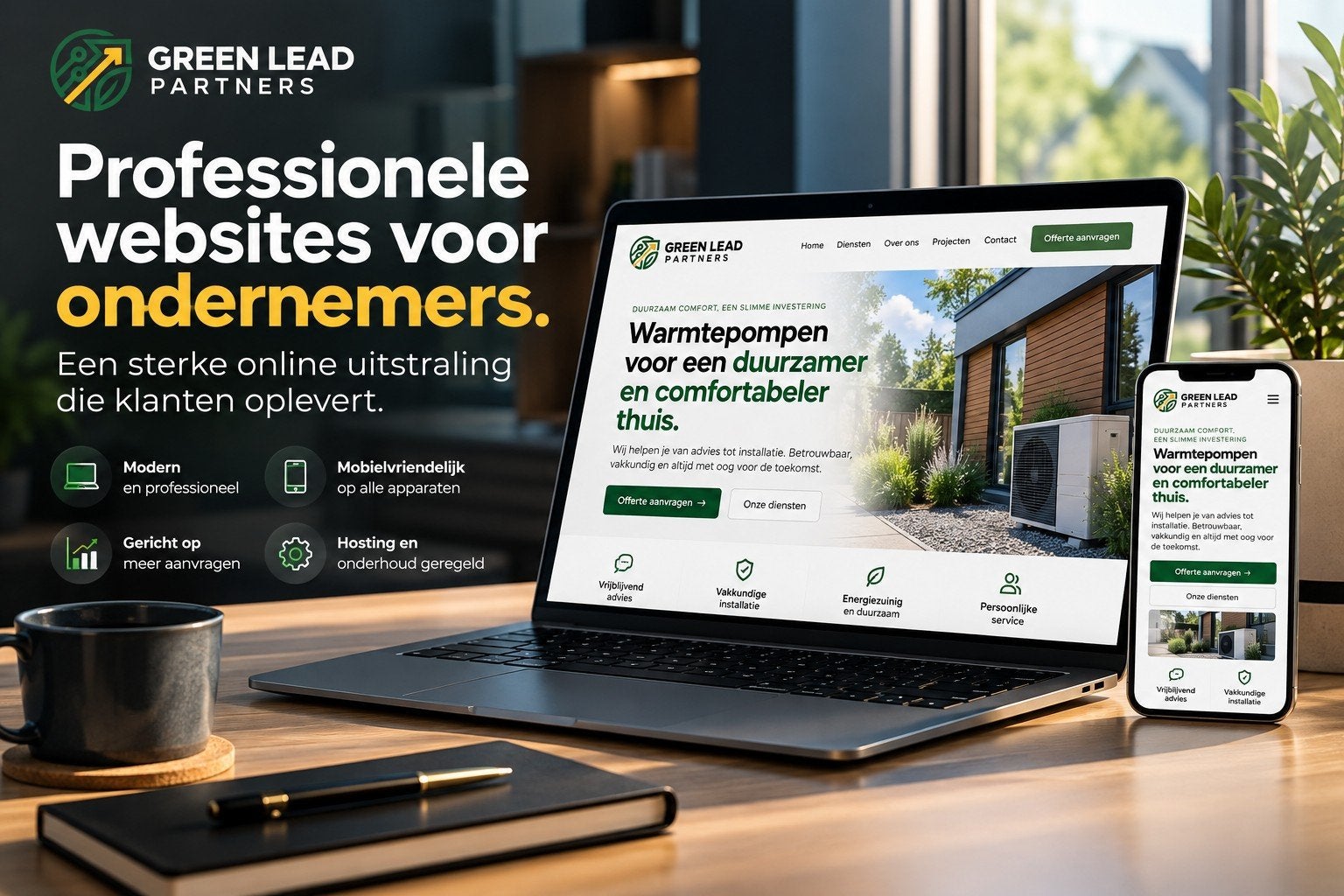 Professionele website GRATIS laten maken | TIJDELIJK, Webdesign