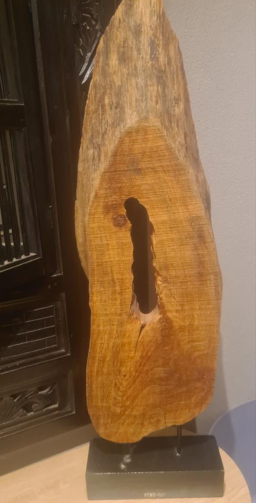 Decoratie stuk van PTMD Collection - Hout, Ophalen, Hout, Bruin, Landelijk