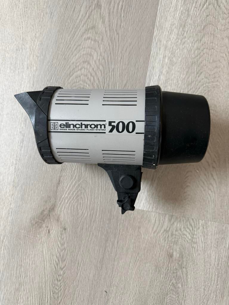 Elinchrom flitser 500 watt studioflitser, Ophalen of Verzenden, Gebruikt, Overige merken