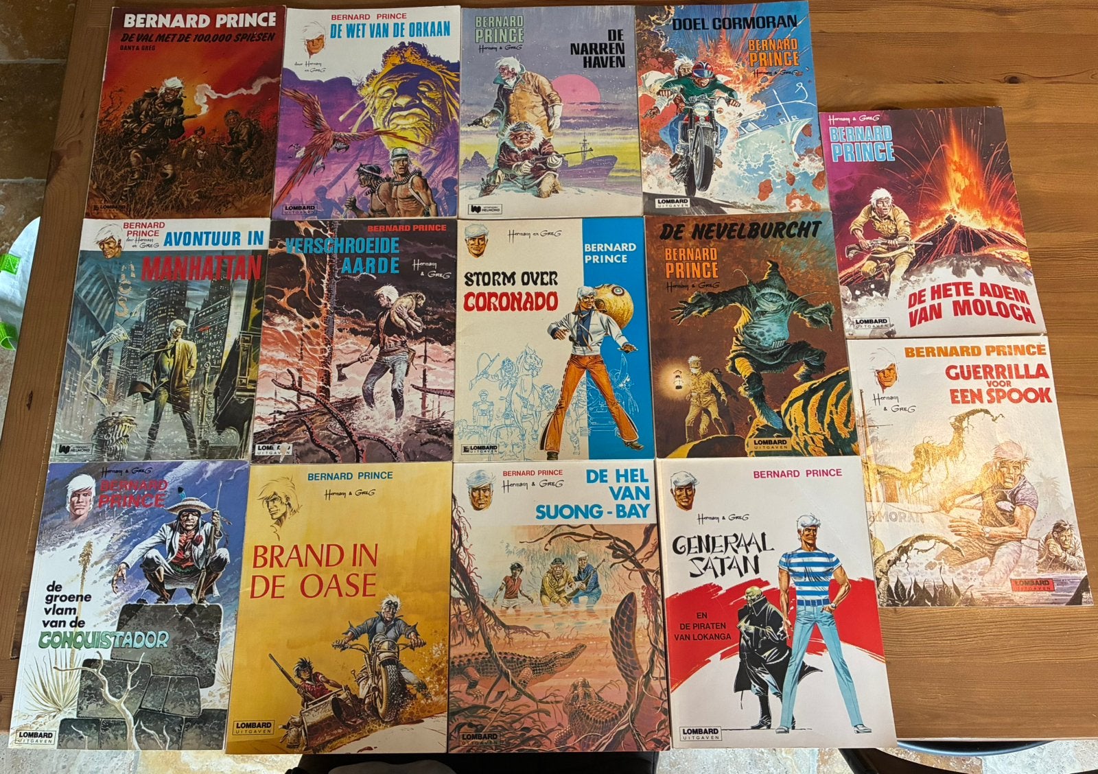 Bernard Prince collectie (14 stuks), Meerdere stripboeken, Ophalen, Zo goed als nieuw
