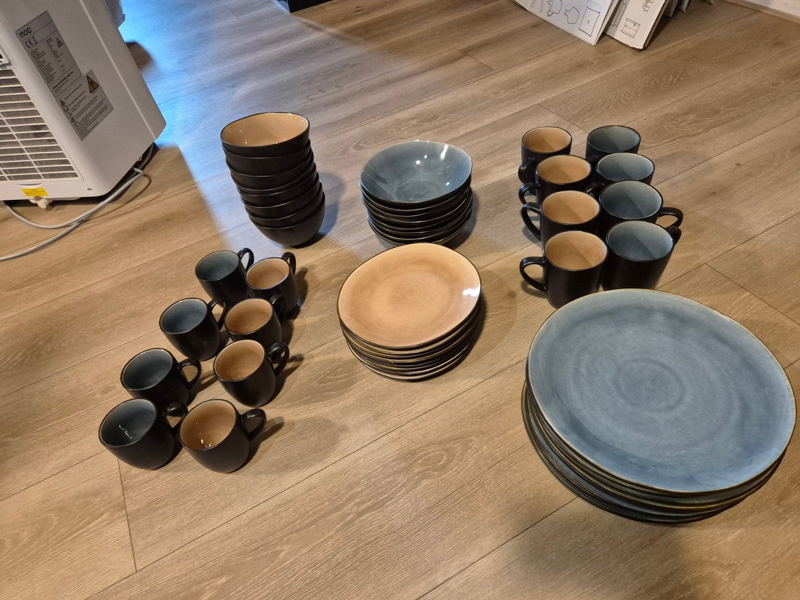 Nieuw 8-delig serviesset Sharon by Ter Steege, Huis en Inrichting, Ophalen, Nieuw, Overige stijlen, Jet by Ter Steege