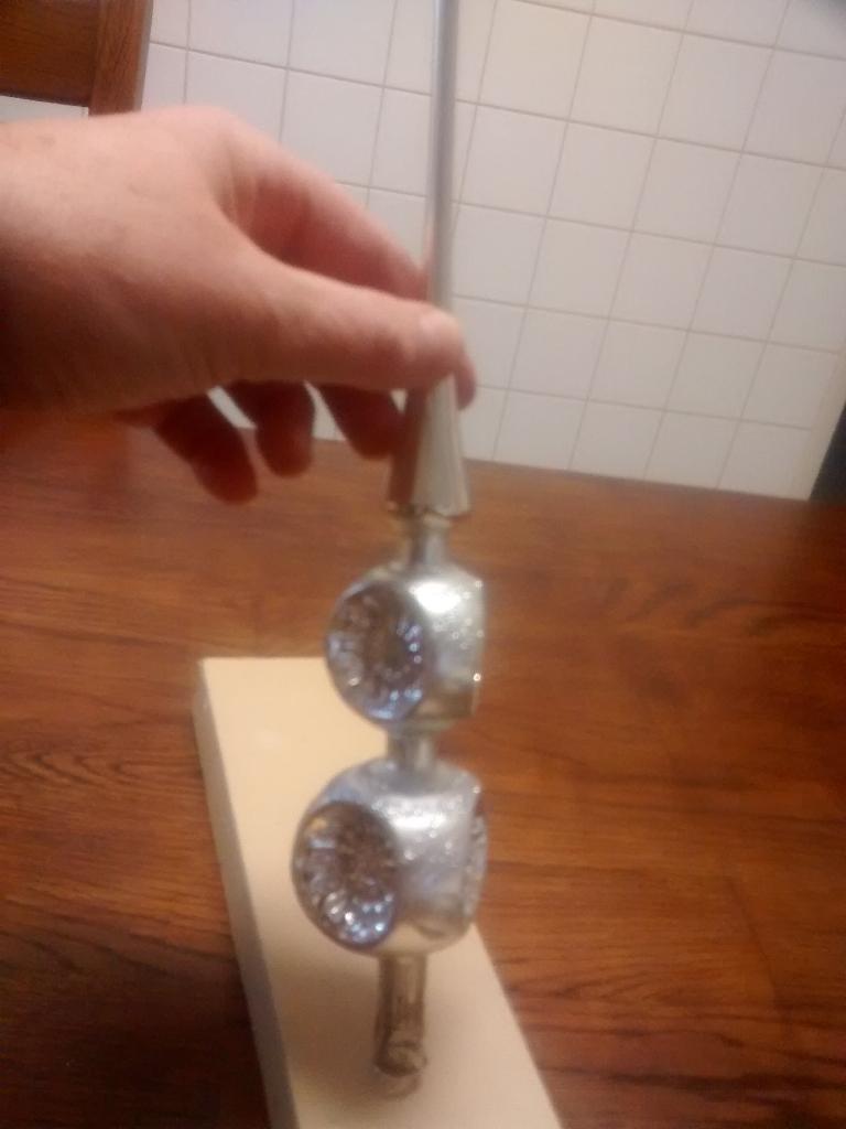 Brocante. kerstboompiek kerst, Diversen, Kerst, Ophalen of Verzenden, Zo goed als nieuw