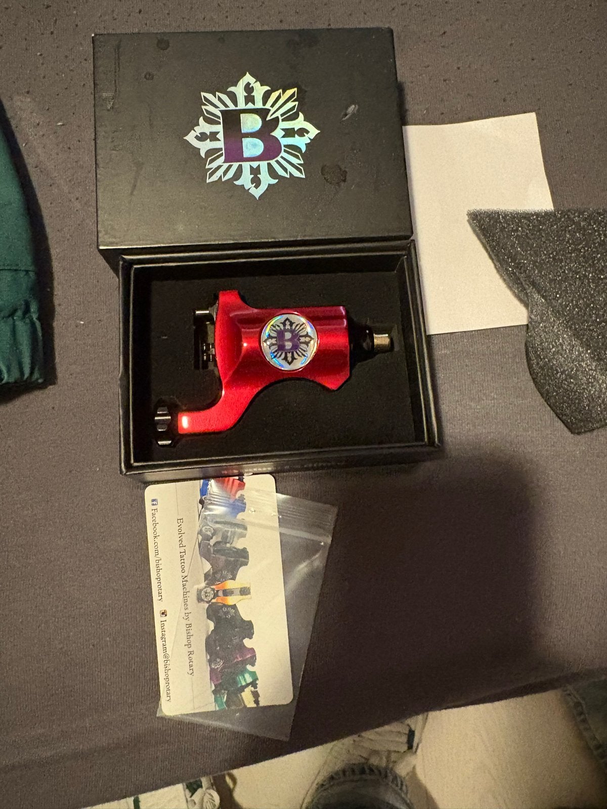 Bishop rotary tattoo machine zgan, Ophalen of Verzenden, Zo goed als nieuw, Overige typen