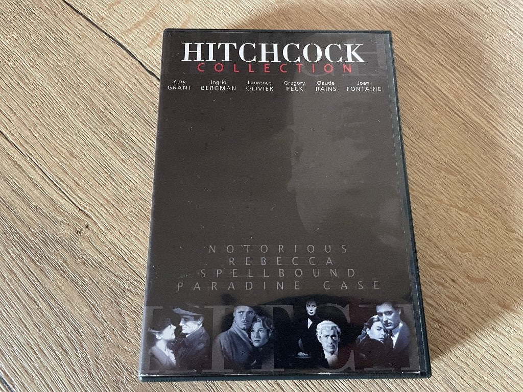 Alfred Hitchcock Spellbound Rebecca Notorious Paradine Case, Verzenden, Alle leeftijden, Zo goed als nieuw, 1940 tot 1960