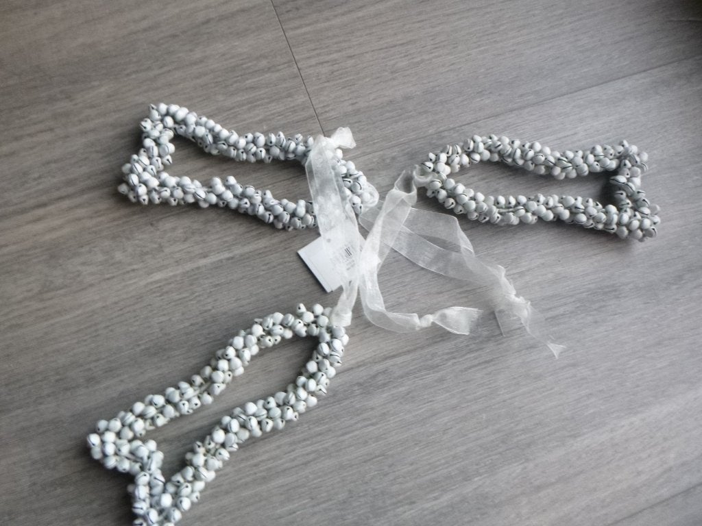 s3x vis decoratie, belletjes/lint afm. 17x7,5cm,  nieuw, Ophalen of Verzenden, Nieuw