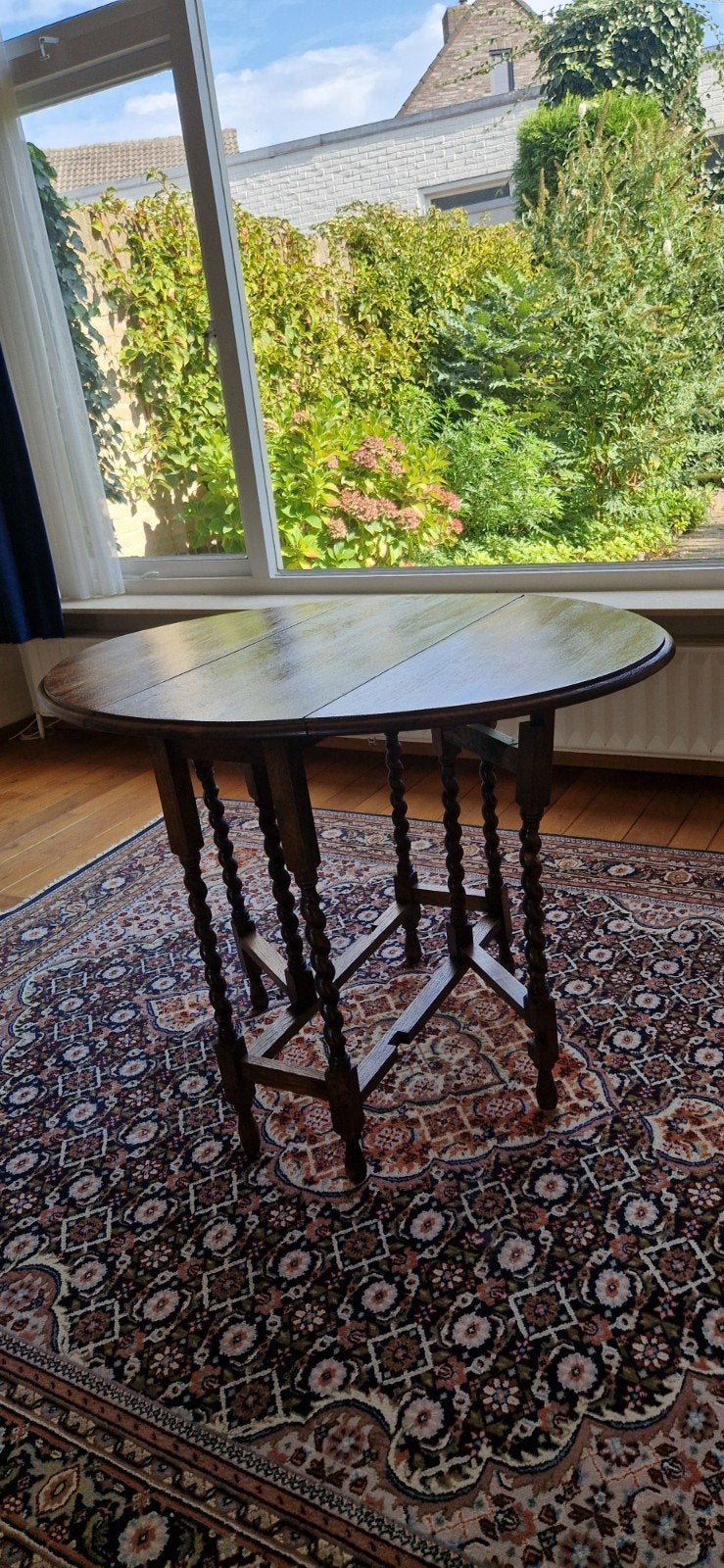 Antieke Gateleg Tafel - Opklapbare Eettafel/Bijzettafel, Ophalen