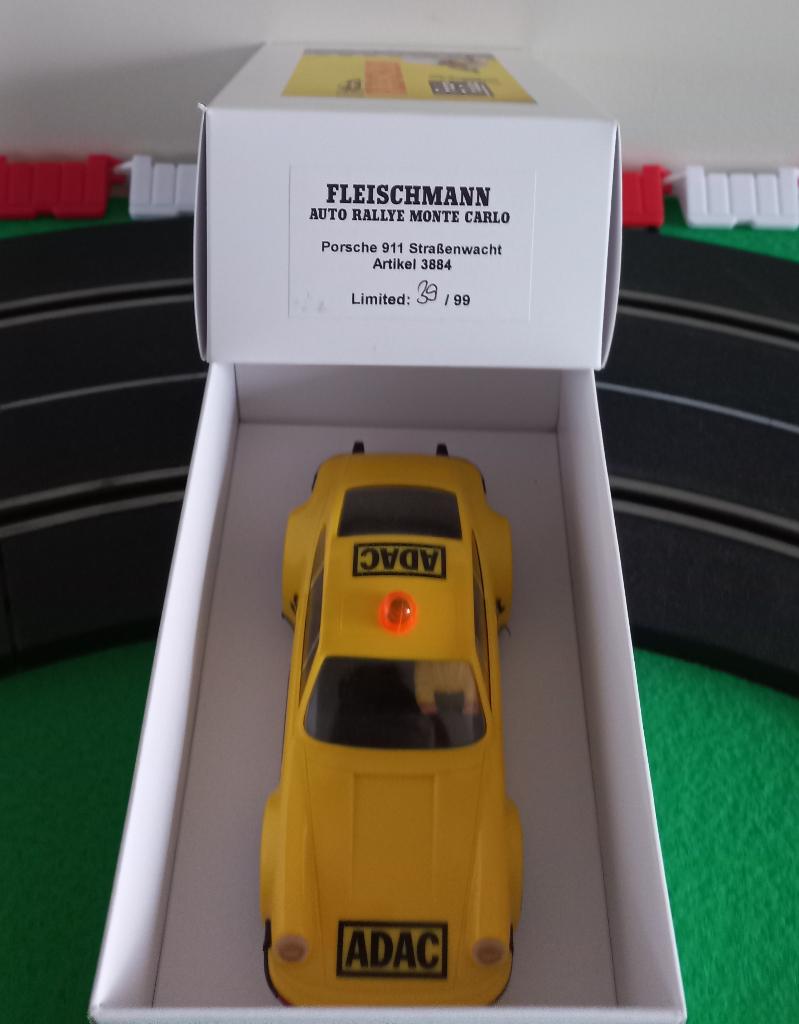 Fleischmann Slotcar Porsche 911 ADAC, Racebaan, Fleischmann, Nieuw, Ophalen of Verzenden