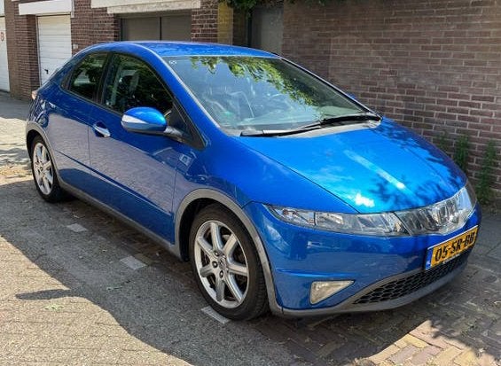 Honda Civic 1.8 I 5DR 2006 Blauw | APK t/m juli 2027, Auto's, Honda, Voorwielaandrijving, 4 cilinders, Blauw, Origineel Nederlands