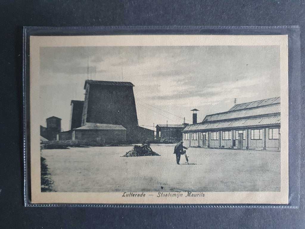 ansicht LUTTERADE staatsmijn Maurits PRACHTKAART, Ophalen of Verzenden, Voor 1920, Limburg