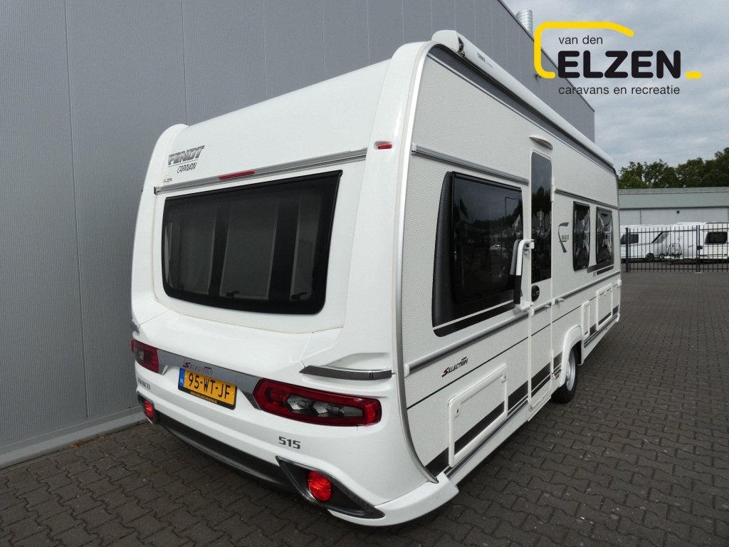 Fendt Bianco Selection 515 SG Mover, luifel, fietsendr., Caravans en Kamperen, Rondzit, Bedrijf, Schokbreker, Overige typen